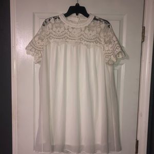 White Lace Dress